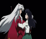 求大神帮忙做一个犬夜叉和戈薇相拥的名片动态头像