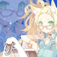 头像投单   背景:等级至尊2254c5   署名:yin这个字体颜色我有点
