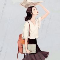 求大神给做这样的情侣头像.给金. - 美图一条街 - (`