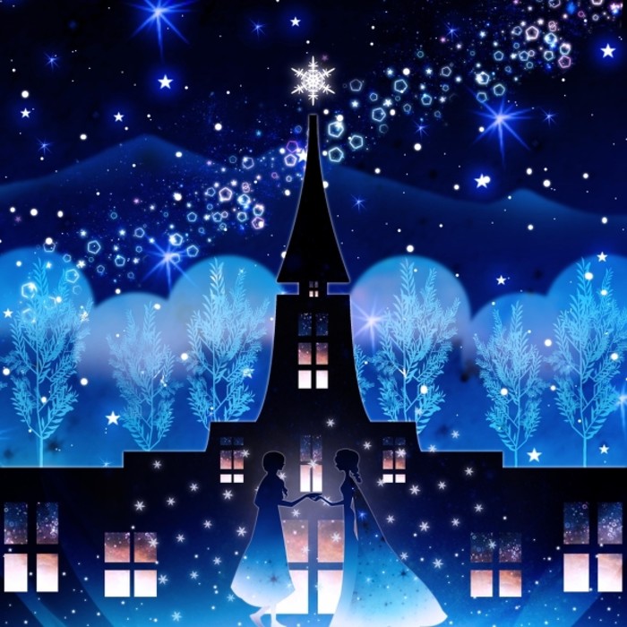 童趣 雪花 射手名片夹底图 素材