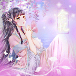 来个大神给我做个情花情侣古风头像
