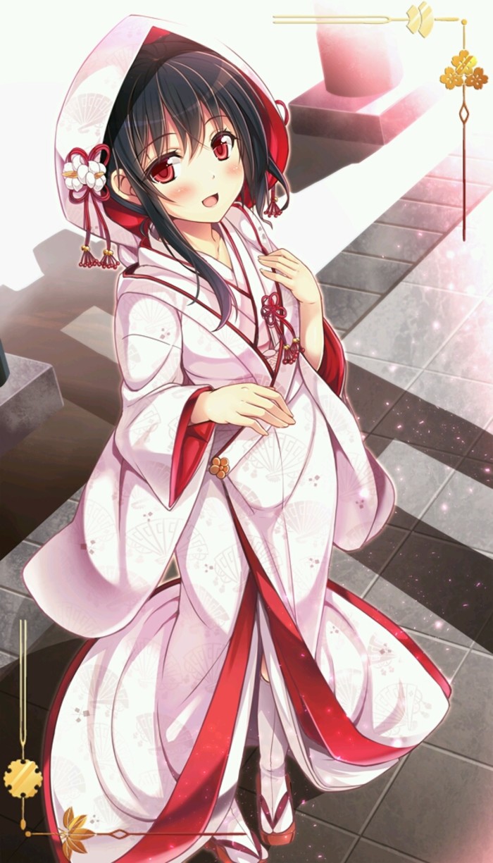 和风素材   新增和服少女图