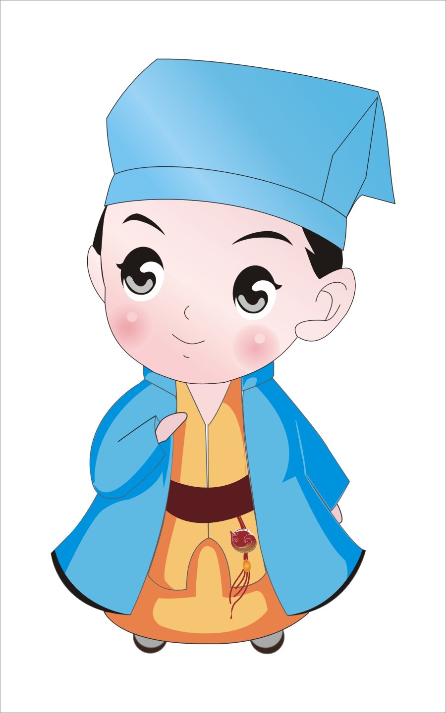 〔我最爱素材〕 [古风q版-画像素专用小人]