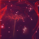 彼岸花名片纯字头像