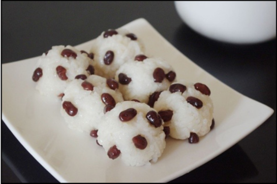 冬至晒美食-我喜欢的米团