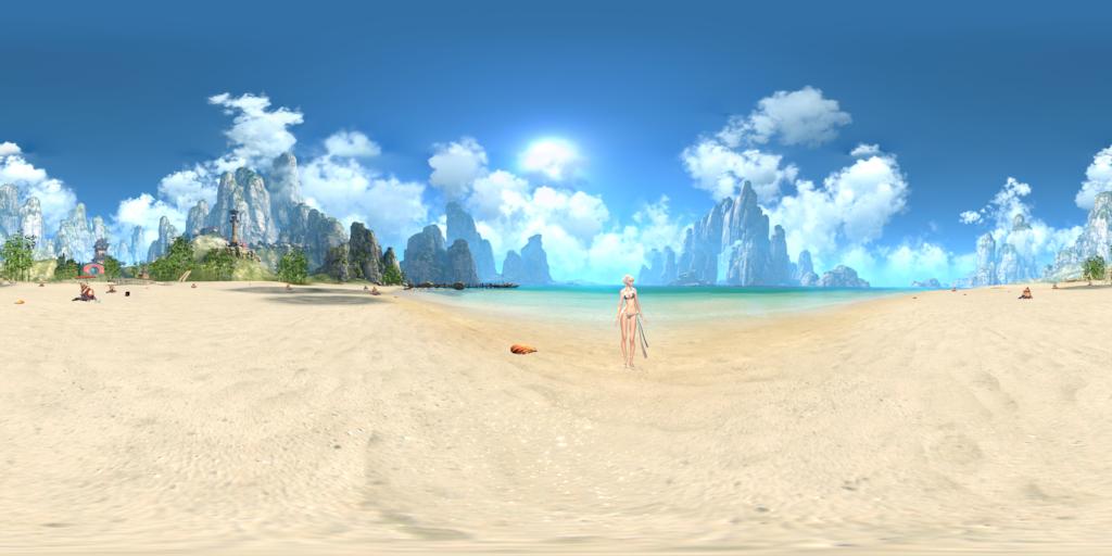 一起去海滩看泳装-360度游戏全景欣赏