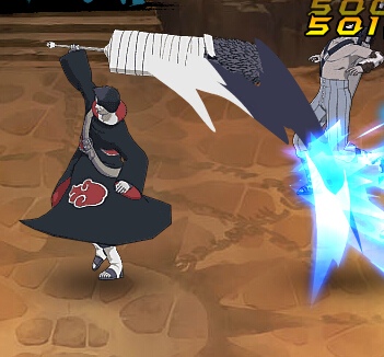 【忍者物语】干柿鬼鲛-拥有鲛肌的男人