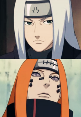 佩恩六道之一,原为一泷隐忍者.佩恩人间道