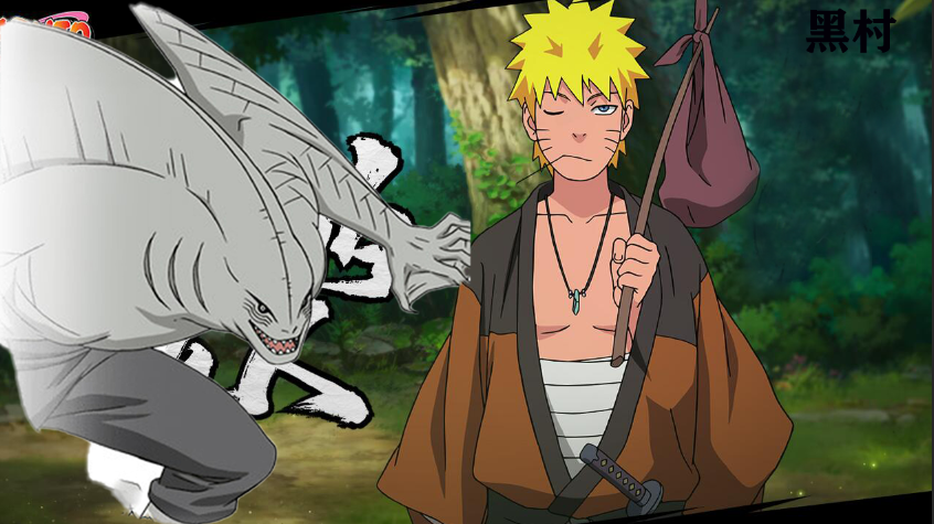 【黑村】忍战遇上班爷怎么办?浪鸣:坐他!