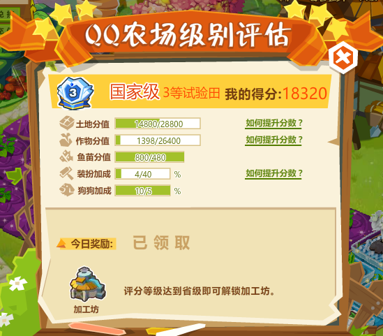 获得洲际订单的评分是多少 - qq农场交流区 - qq农牧场 - powered by