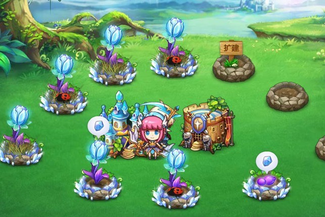 魔法花园越改越离谱,竞技1800的功勋实际3600 - 魔法花园 - qq游戏