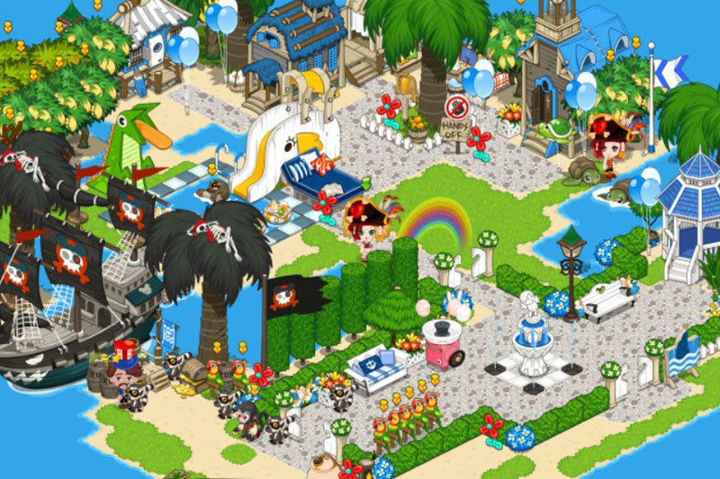 qq天堂岛版主团全家福