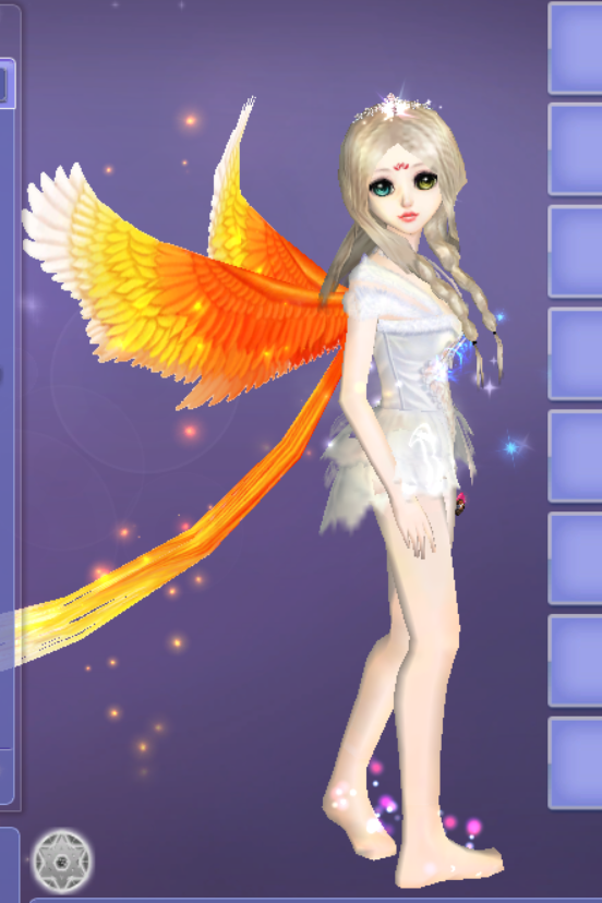 刚八音抽到了浴火凤凰这个翅膀 - 综合讨论区 - 炫舞玩家论坛 (σ`