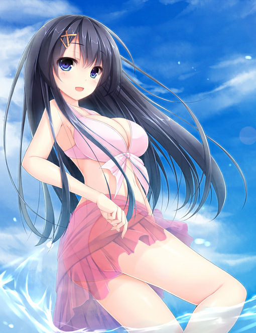 分享动漫美图:今天来分享一点动漫比基尼美女图!