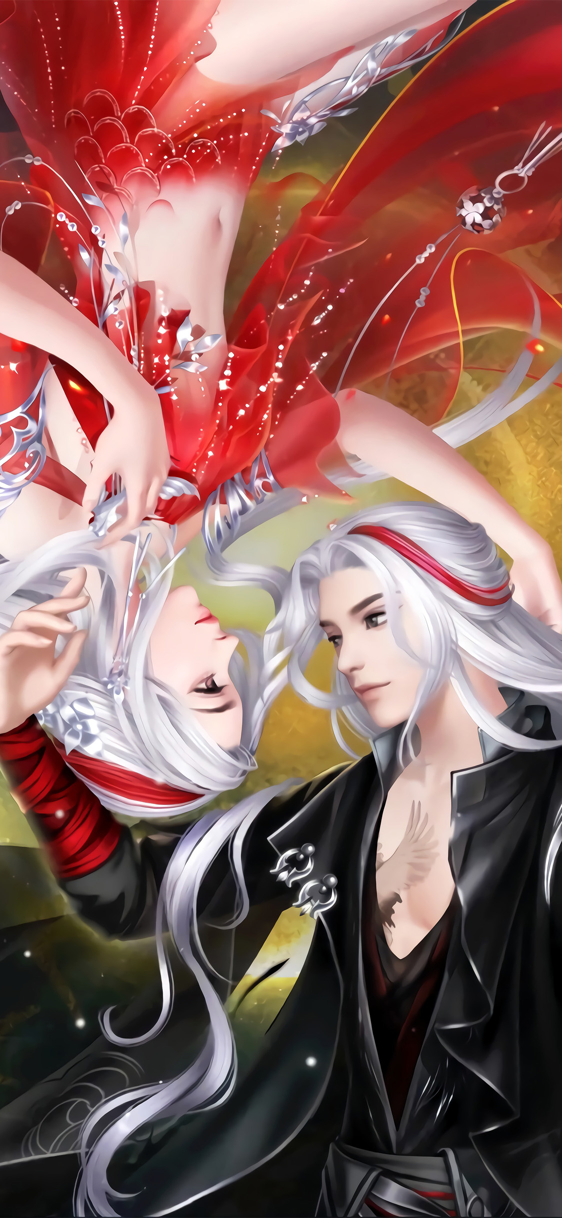 【我最爱素材】【老姜】鱼与飞鸟 副图壁纸套奉上